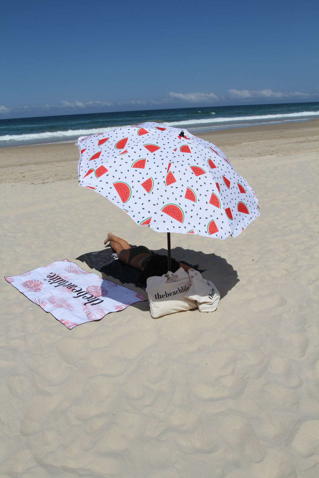 Watermelon Sugar Beach Umbrella