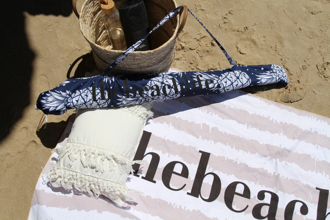 Blue Pineapple Beach Umbrella