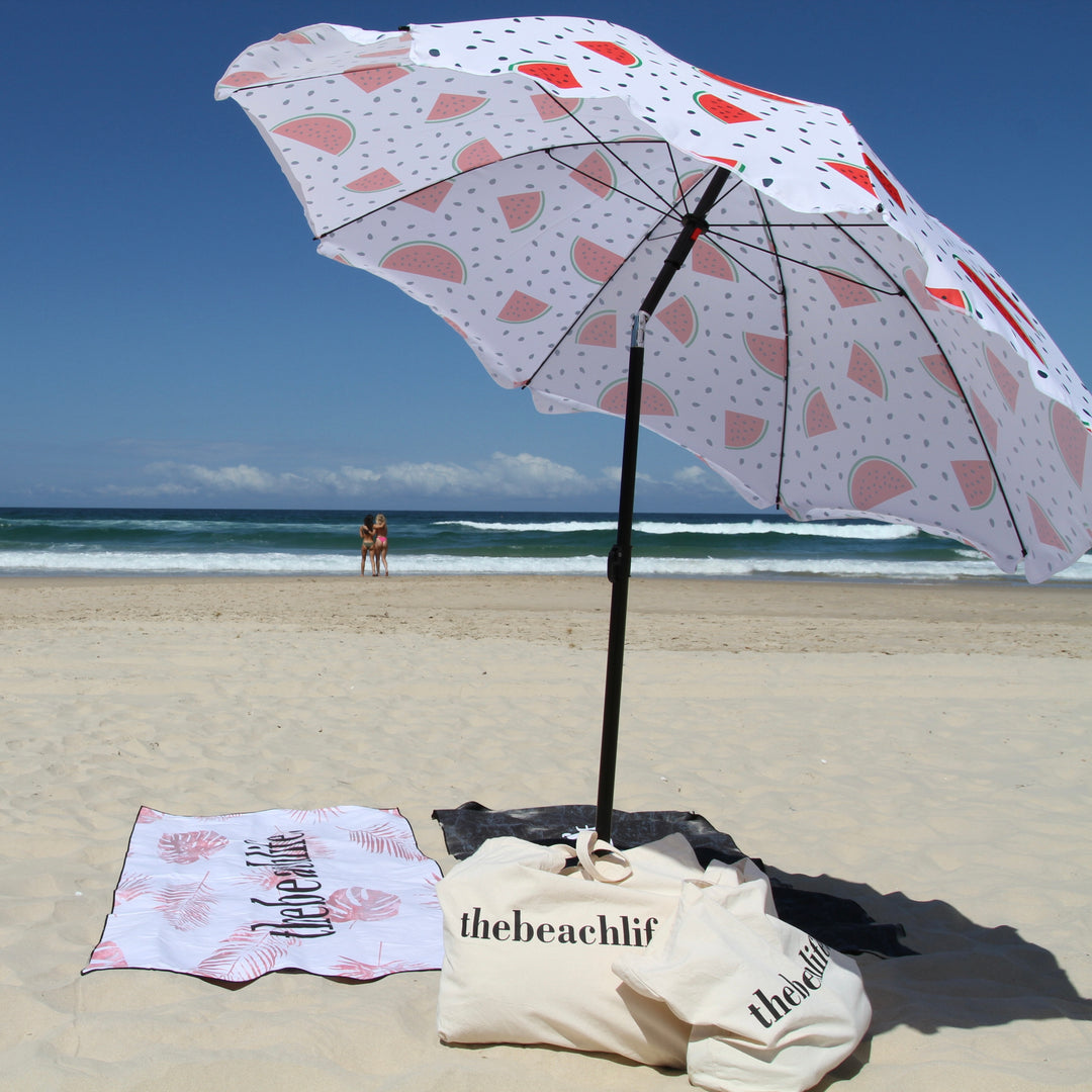 Watermelon Sugar Beach Umbrella