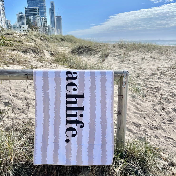 White Sand Beach Towel